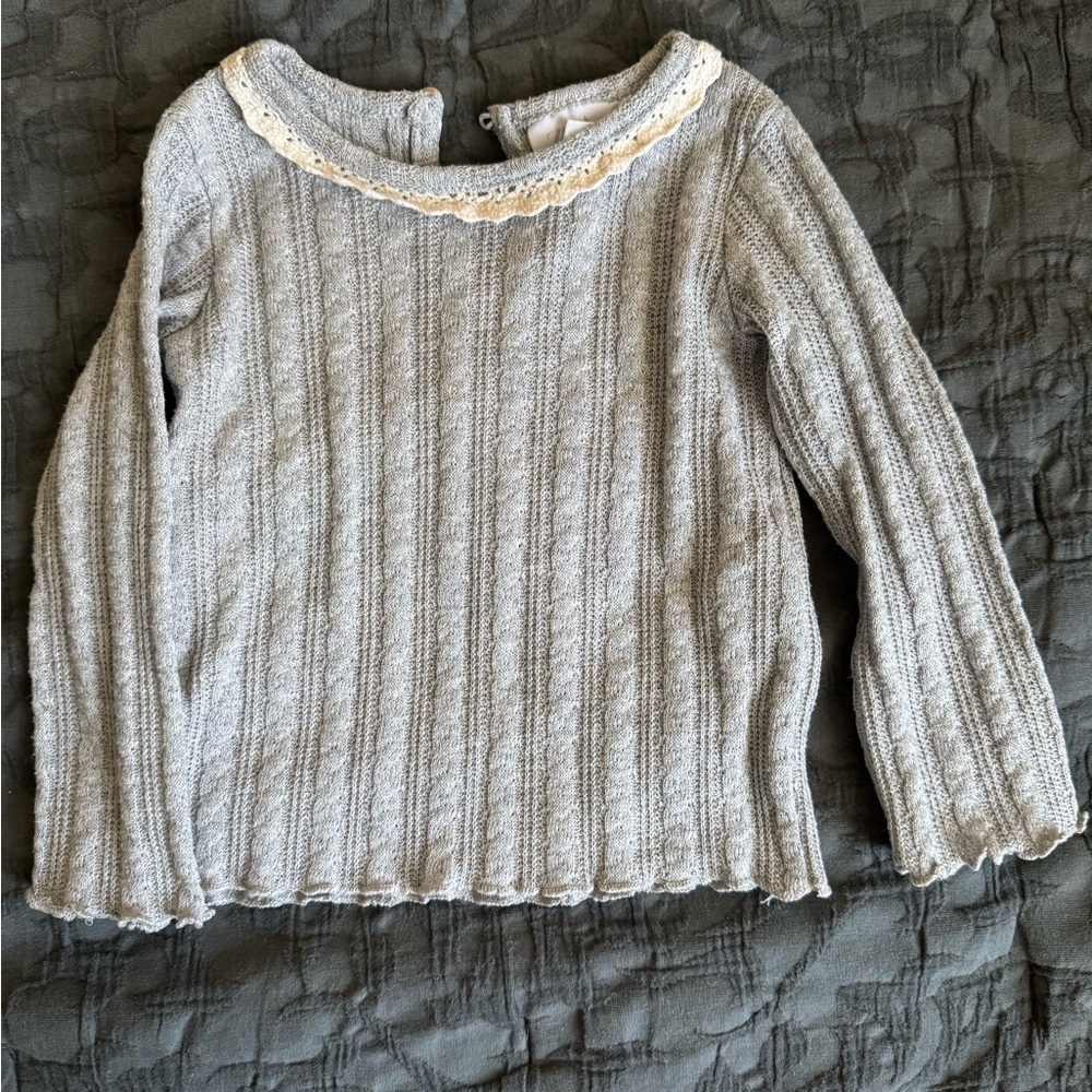 Zara Baby Girl Long Sleeve Shirt